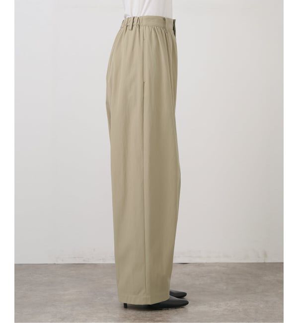 FRAMeWORK「≪追加予約≫ギャザーパンツ」|スラックス|