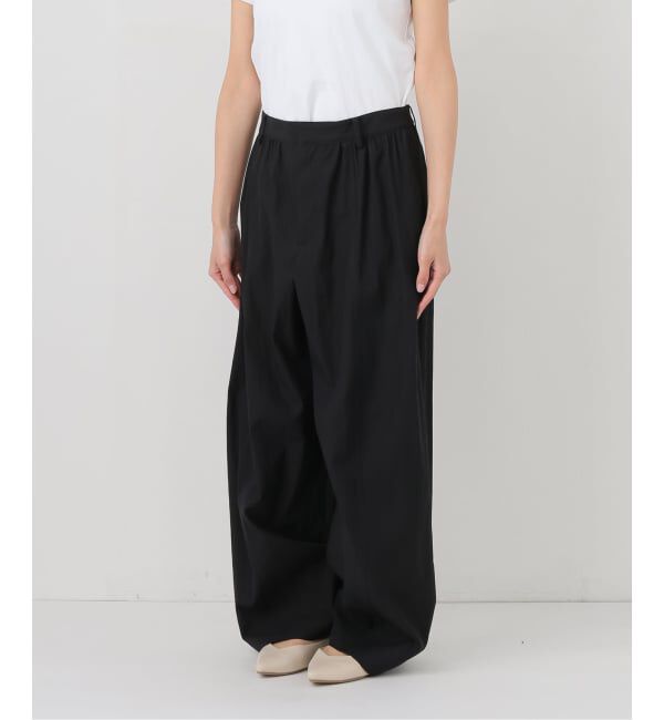 FRAMeWORK「≪追加予約≫ギャザーパンツ」|スラックス|