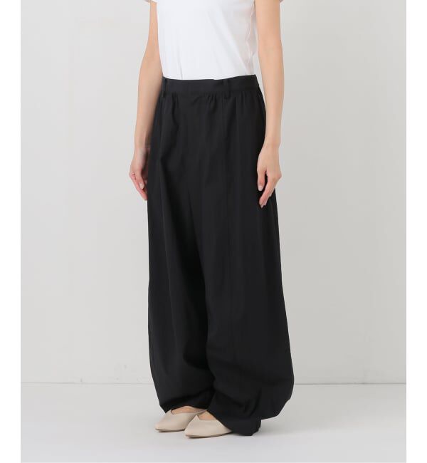 FRAMeWORK「≪追加予約≫ギャザーパンツ」|スラックス|