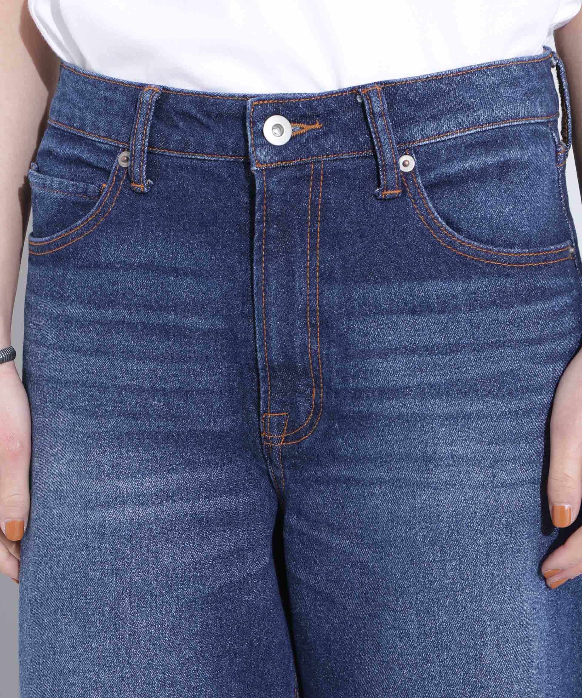 nano･universe「「MC」&rdquo;TIMELESS　WARDROBE&rdquo;ワイドフィットデニム」|チノ|