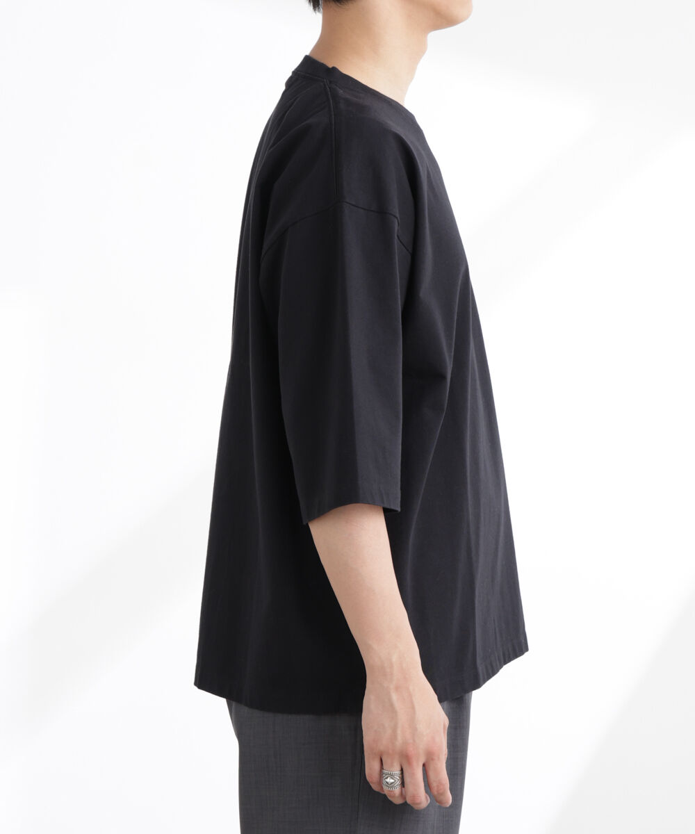 nano･universe「ルーズフィットワイドスリーブTシャツ 7分袖」|Tシャツ・カットソー|