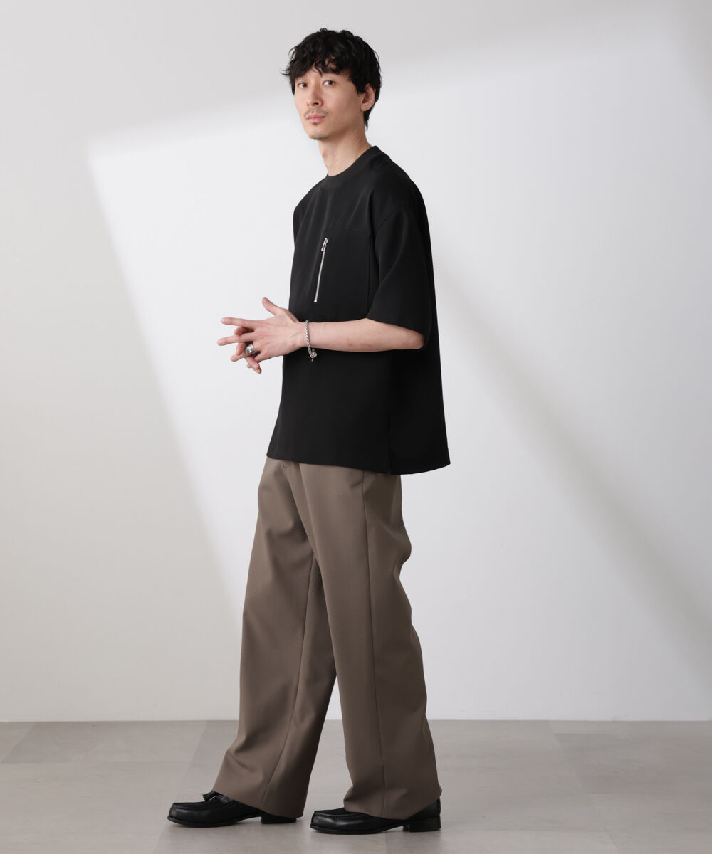 nano･universe「Epoche ZIP Tシャツ」|Tシャツ・カットソー|