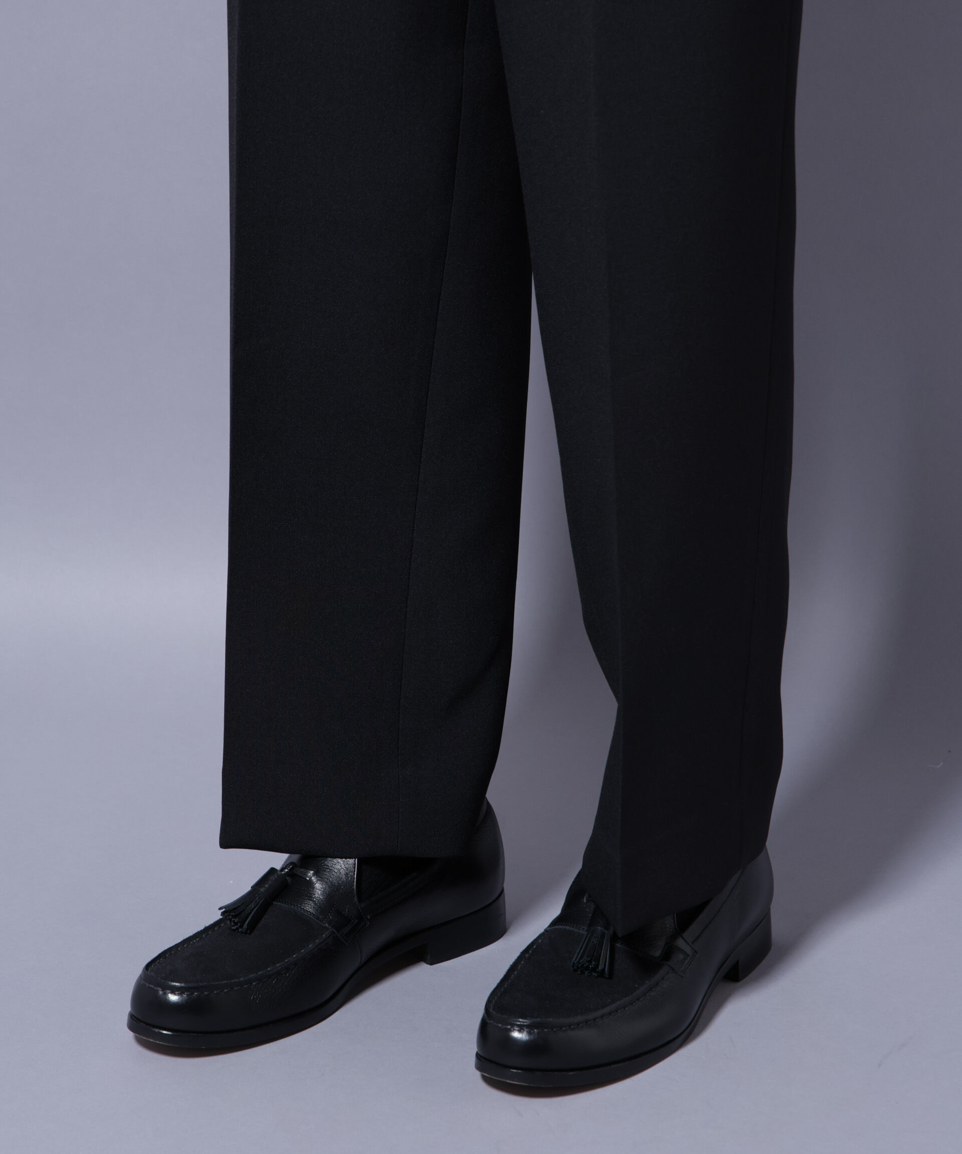 nano･universe「Reflax(R) ダブルクロスウェザーストレートパンツ(セットアップ可)」|チノ|