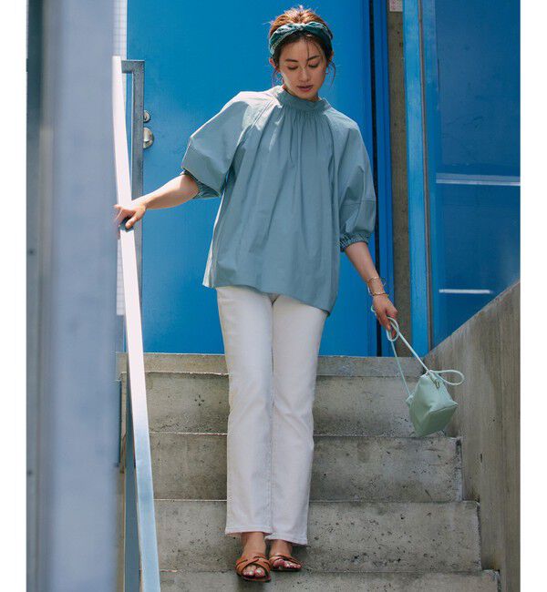 23区「【CLASSY.6月号掲載】23区DENIM ボーイフィット パンツ」|デニム|