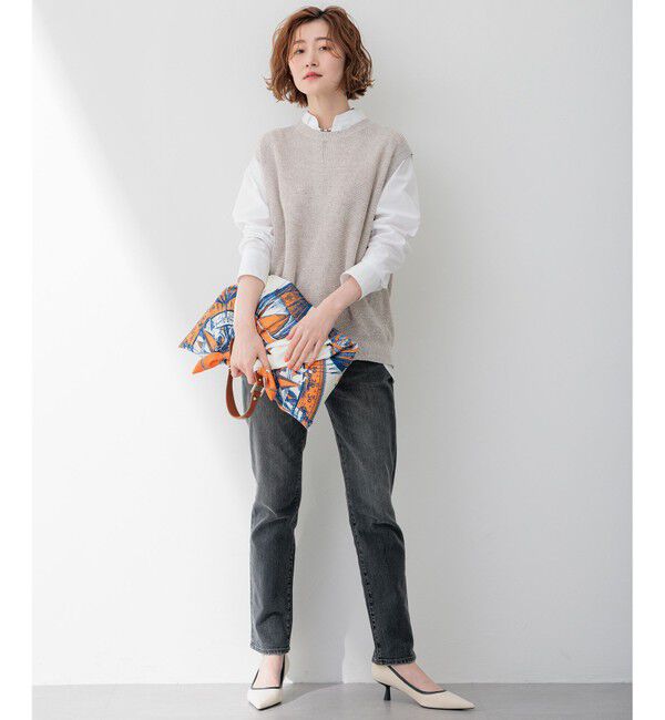 23区「【CLASSY.6月号掲載】23区DENIM ボーイフィット パンツ」|デニム|