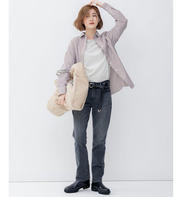 23区「【CLASSY.6月号掲載】23区DENIM ボーイフィット パンツ」|デニム|