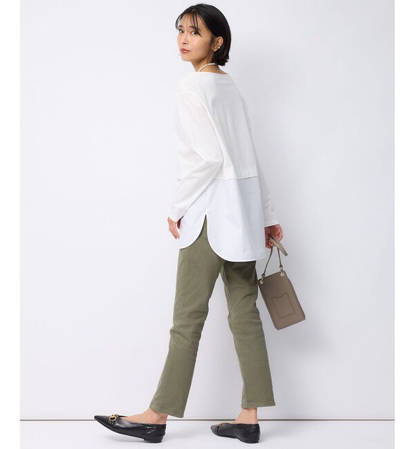 23区「【CLASSY.6月号掲載】23区DENIM ボーイフィット パンツ」|デニム|