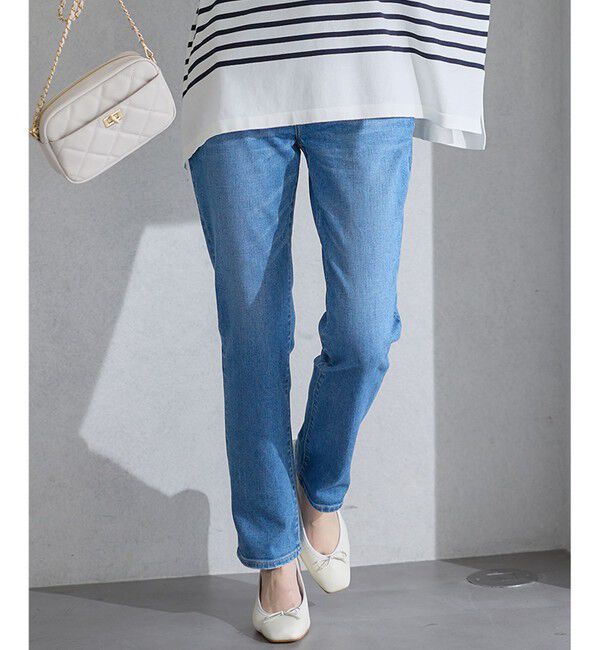 23区「【CLASSY.6月号掲載】23区DENIM ボーイフィット パンツ」|デニム|ｽｶｲﾌﾞﾙ