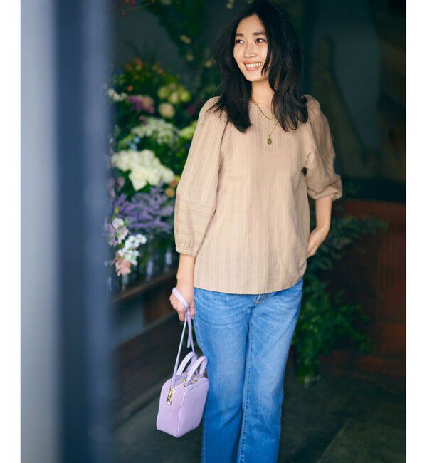 23区「【CLASSY.6月号掲載】23区DENIM ボーイフィット パンツ」|デニム|