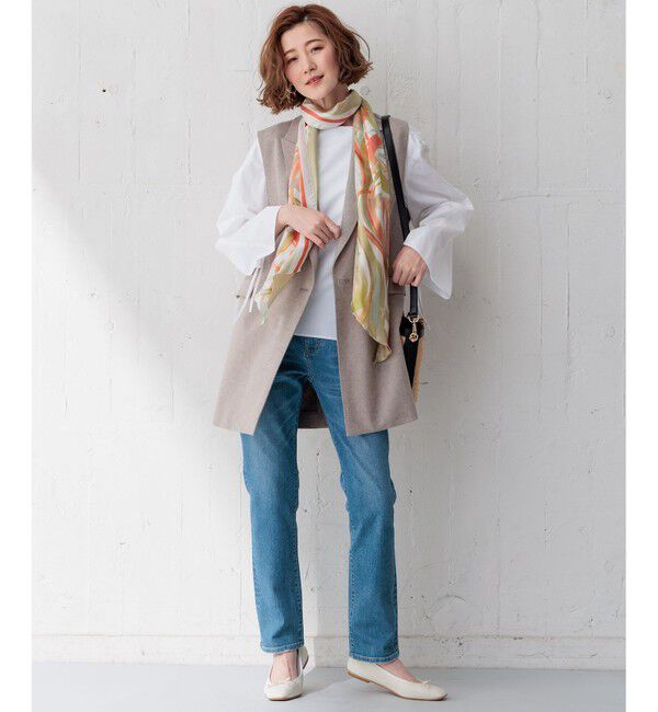 23区「【CLASSY.6月号掲載】23区DENIM ボーイフィット パンツ」|デニム|