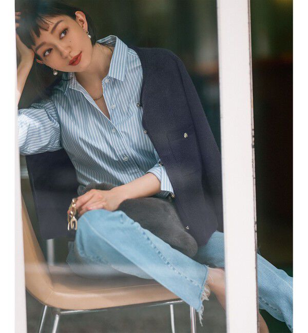 23区「【RED CARD TOKYO&times;23区】デニム フレアパンツ」|デニム|