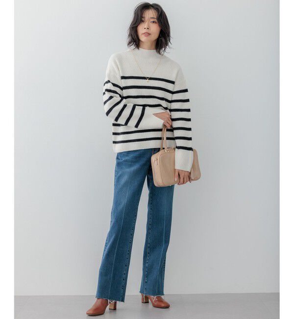 23区「【RED CARD TOKYO&times;23区】デニム フレアパンツ」|デニム|