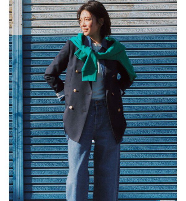 23区「【滝沢眞規子さん着用/VERY・Oggi掲載】23区DENIM ストレッチ ワイドパンツ」|デニム|