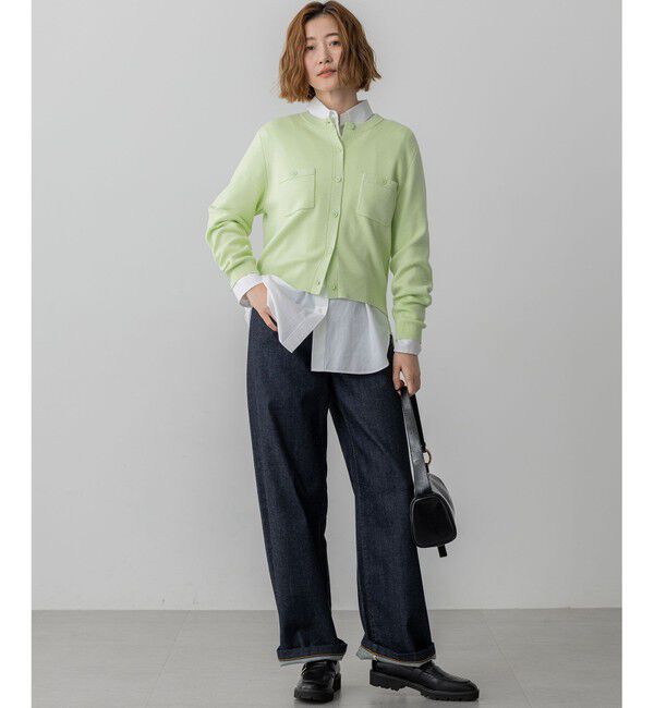 23区「【滝沢眞規子さん着用/VERY・Oggi掲載】23区DENIM ストレッチ ワイドパンツ」|デニム|