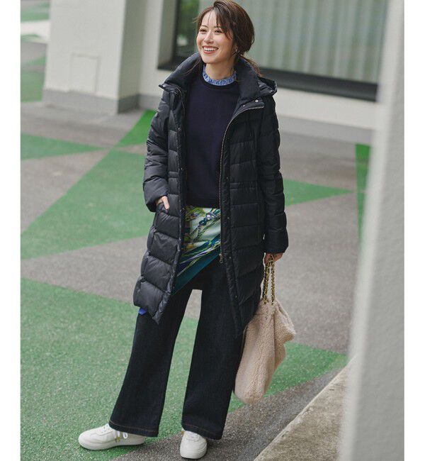 23区「【滝沢眞規子さん着用/VERY・Oggi掲載】23区DENIM ストレッチ ワイドパンツ」|デニム|