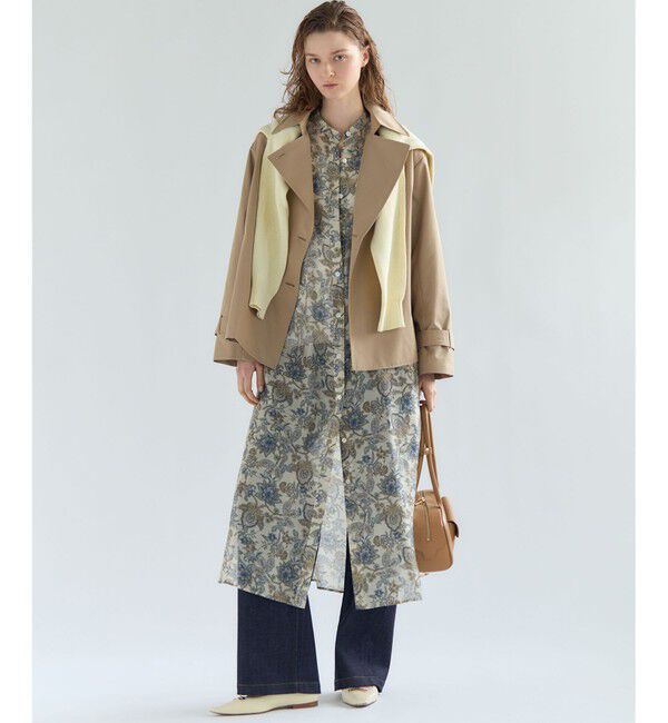 23区「【滝沢眞規子さん着用/VERY・Oggi掲載】23区DENIM ストレッチ ワイドパンツ」|デニム|