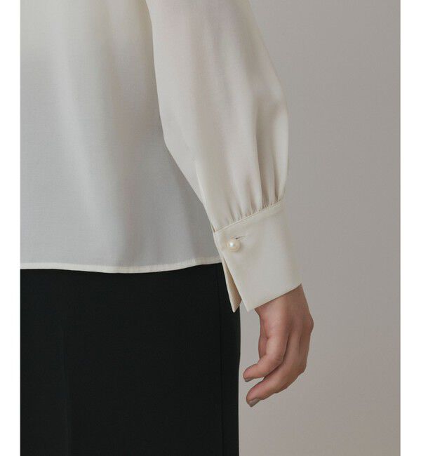 GRACE CONTINENTAL「トリアセボウタイブラウス」|シャツ・ブラウス|