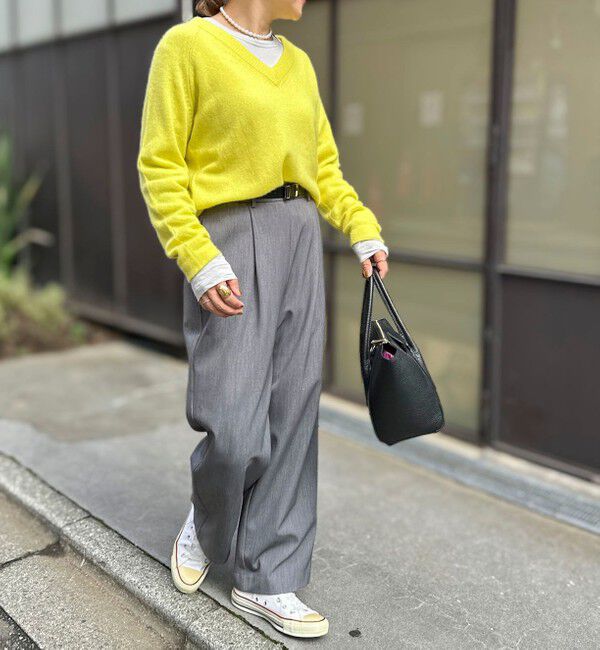 NOLLEY'S「ウォッシャブル裏起毛イージーワイドパンツ」|その他|