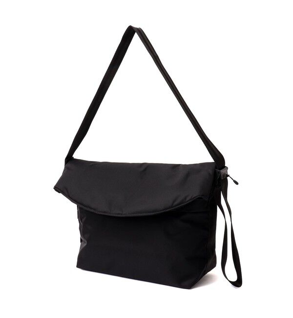 NOLLEY'S goodman「【NESK/ネスク】フラップショルダーバッグ NS-006」|ショルダー・メッセンジャー|ブラック