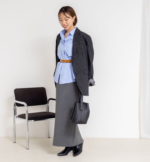 NOLLEY'S sophi「《セットアップ対応》ウォッシャブルダンボール2WAYタイトスカート」|タイト|