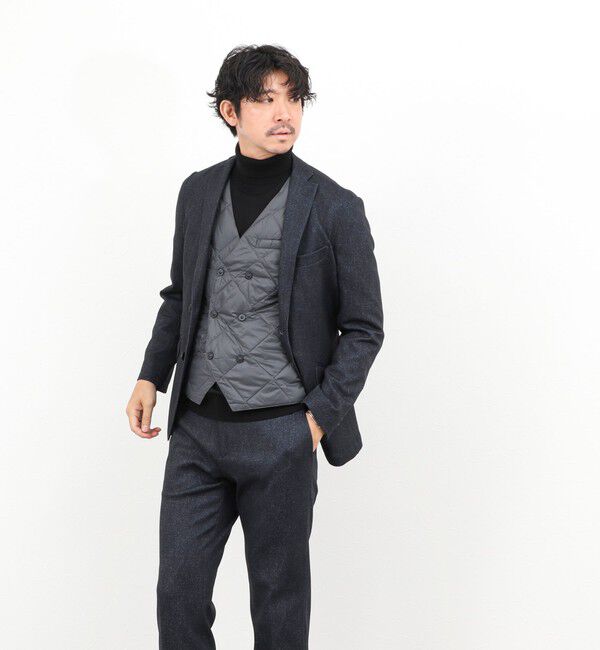 NOLLEY'S goodman「【TAION/タイオン】W-BREASTED SNAP BUTTON DOWN GILET 25AW」|ダウンベスト・ベスト|