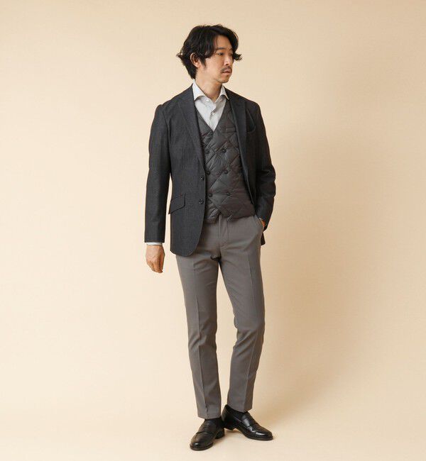 NOLLEY'S goodman「【TAION/タイオン】W-BREASTED SNAP BUTTON DOWN GILET 25AW」|ダウンベスト・ベスト|