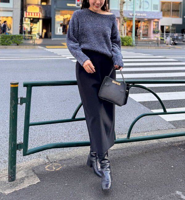 NOLLEY'S「【一部WEB限定カラー＆サイズ】ウォッシャブルＷジャージタイトスカート」|タイト|