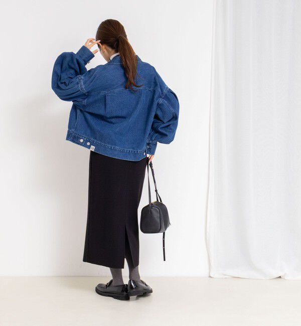 NOLLEY'S「【一部WEB限定カラー＆サイズ】ウォッシャブルＷジャージタイトスカート」|タイト|