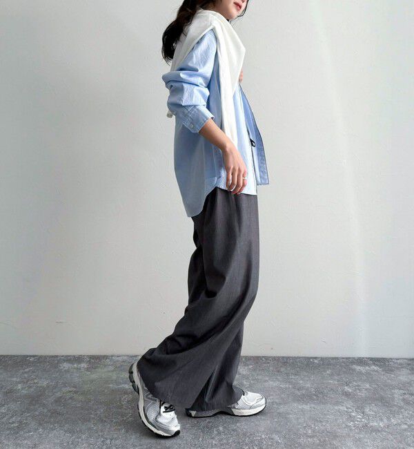 fredy emue「FR刺繍オックスコンパクトシャツ」|シャツ・ブラウス|