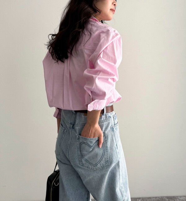 fredy emue「FR刺繍オックスコンパクトシャツ」|シャツ・ブラウス|