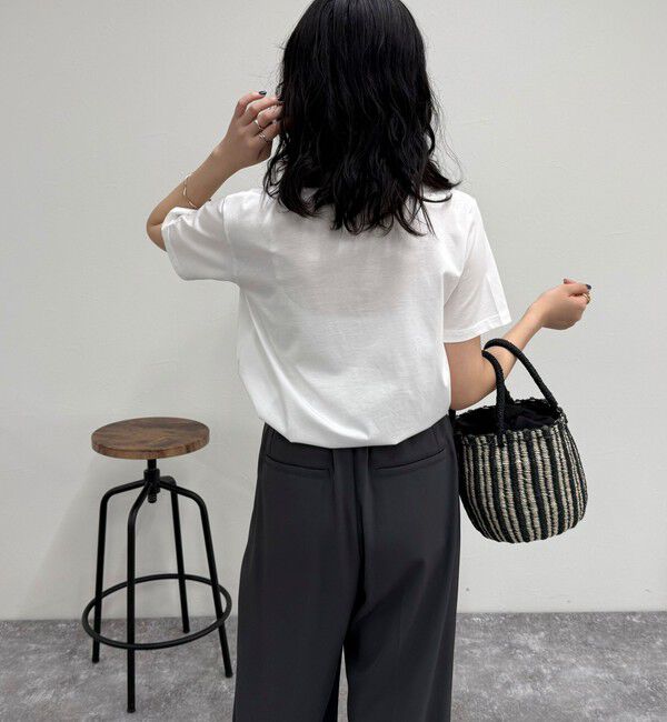 fredy emue「ハートFR刺繍ヘンリーTシャツ」|Tシャツ・カットソー|