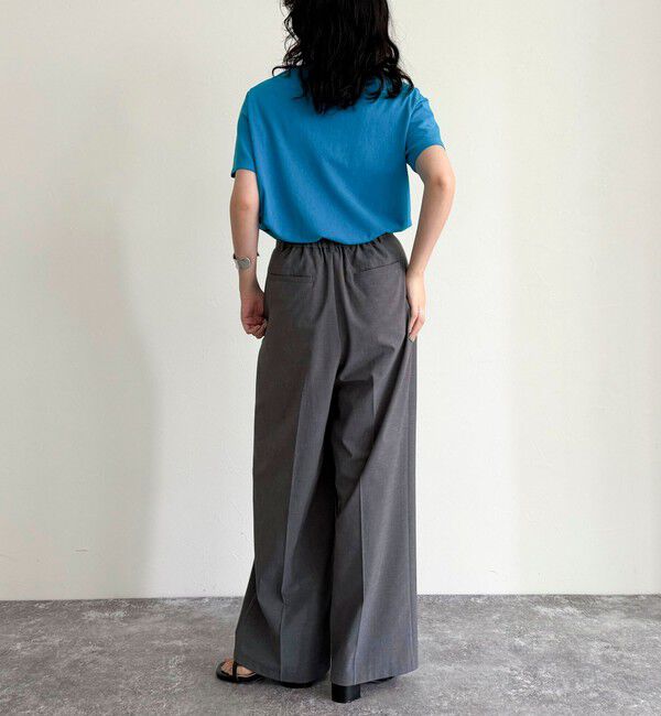 fredy emue「ヴィンテージライクピグメントTシャツ」|Tシャツ・カットソー|