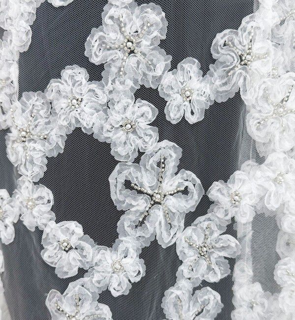 fredy emue「フラワーモチーフレイヤードスカート」|スカート|