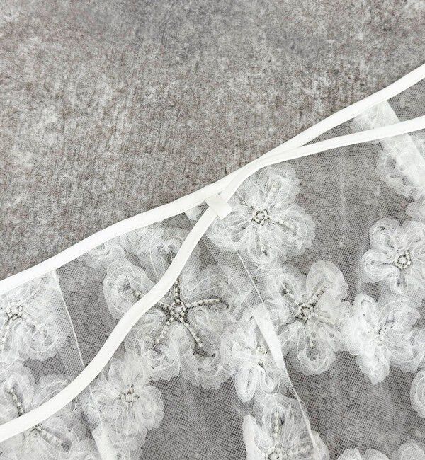 fredy emue「フラワーモチーフレイヤードスカート」|スカート|