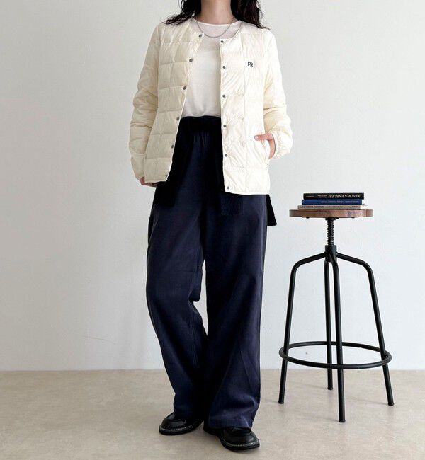 fredy emue「《別注》【TAION/タイオン】CREW NECK BUTTON DOWN JK ダウンジャケット」|ダウン|