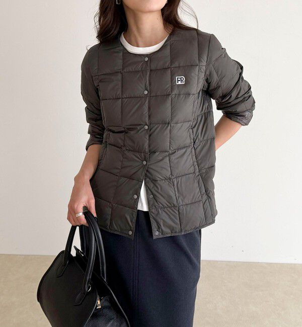 fredy emue「《別注》【TAION/タイオン】CREW NECK BUTTON DOWN JK ダウンジャケット」|ダウン|