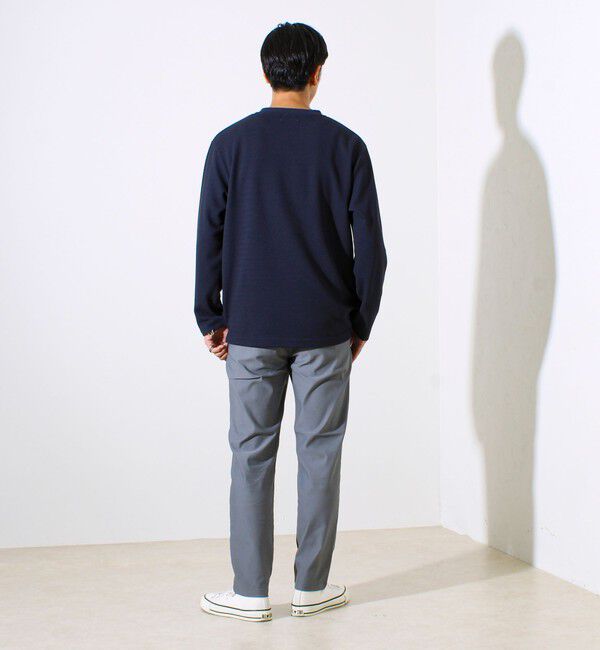 GLOSTER「【大人の美脚パンツ/S～XL展開】ミラクルストレッチ イージーパンツ」|チノ|