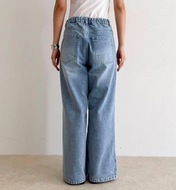 fredy emue「ドロストデニムパンツ」|デニム|