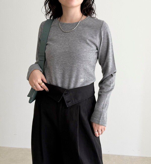 fredy emue「起毛テレココンパクトプルオーバー」|Tシャツ・カットソー|