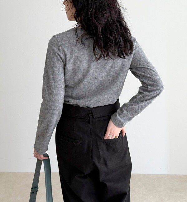 fredy emue「起毛テレココンパクトプルオーバー」|Tシャツ・カットソー|