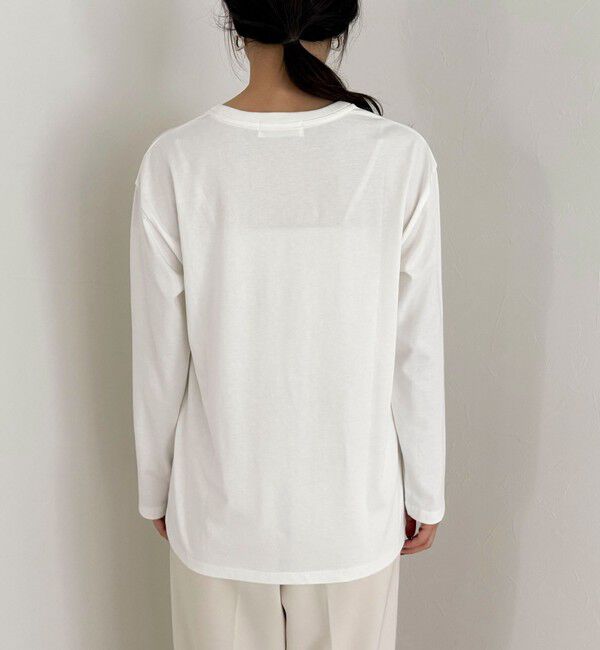 fredy emue「ワントーンロゴロンTシャツ」|Tシャツ・カットソー|