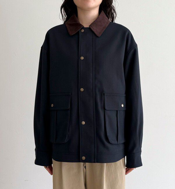 fredy emue「ツイルカバーオール」|ブルゾン・スタジャン|