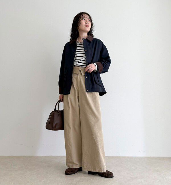 fredy emue「ツイルカバーオール」|ブルゾン・スタジャン|