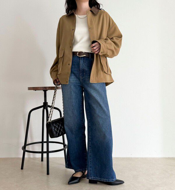 fredy emue「ツイルカバーオール」|ブルゾン・スタジャン|