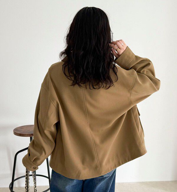 fredy emue「ツイルカバーオール」|ブルゾン・スタジャン|