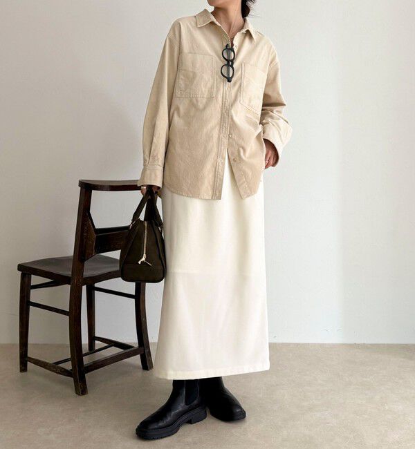 fredy emue「起毛ツイルＩラインスカート」|スカート|