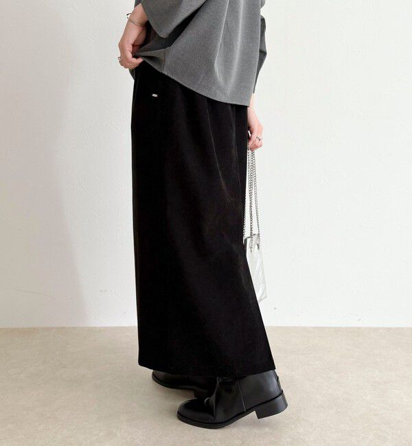 fredy emue「起毛ツイルＩラインスカート」|スカート|