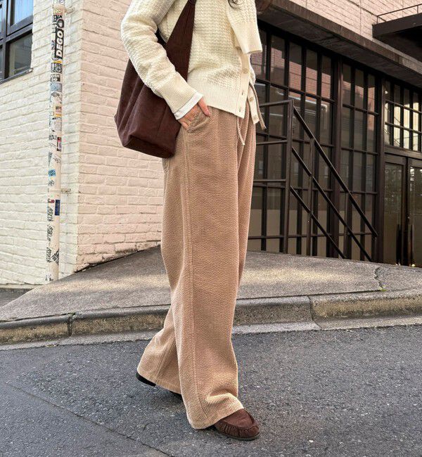 fredy emue「コーデュロイドロストイージーパンツ」|チノ|