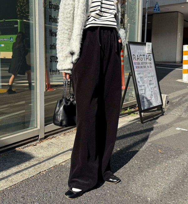 fredy emue「コーデュロイドロストイージーパンツ」|チノ|