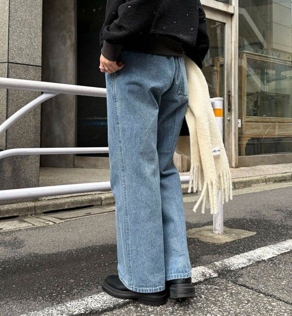 fredy emue「フレアーデニムイージーパンツ」|デニム|